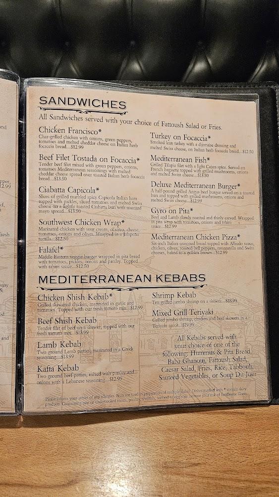 Mediterranean Grill Menu image 3