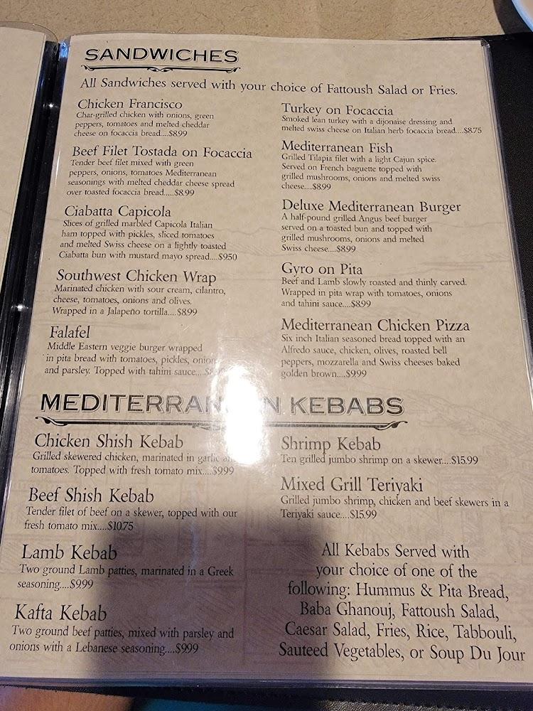 Mediterranean Grill Menu image 4